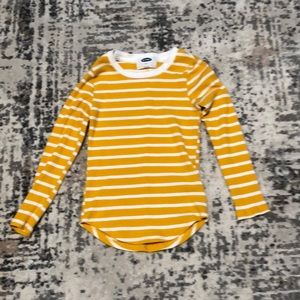striped long sleeve shirt